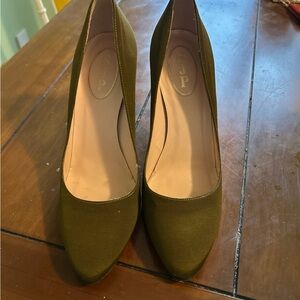 SJP by Sarah Jessica Parker Olive Green Heels